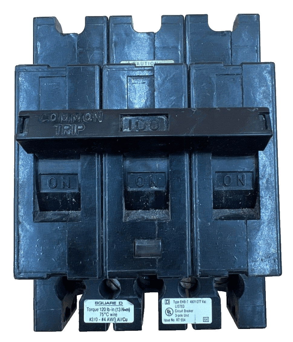 Square D EHB34100 Circuit Breaker — image 1 of 6