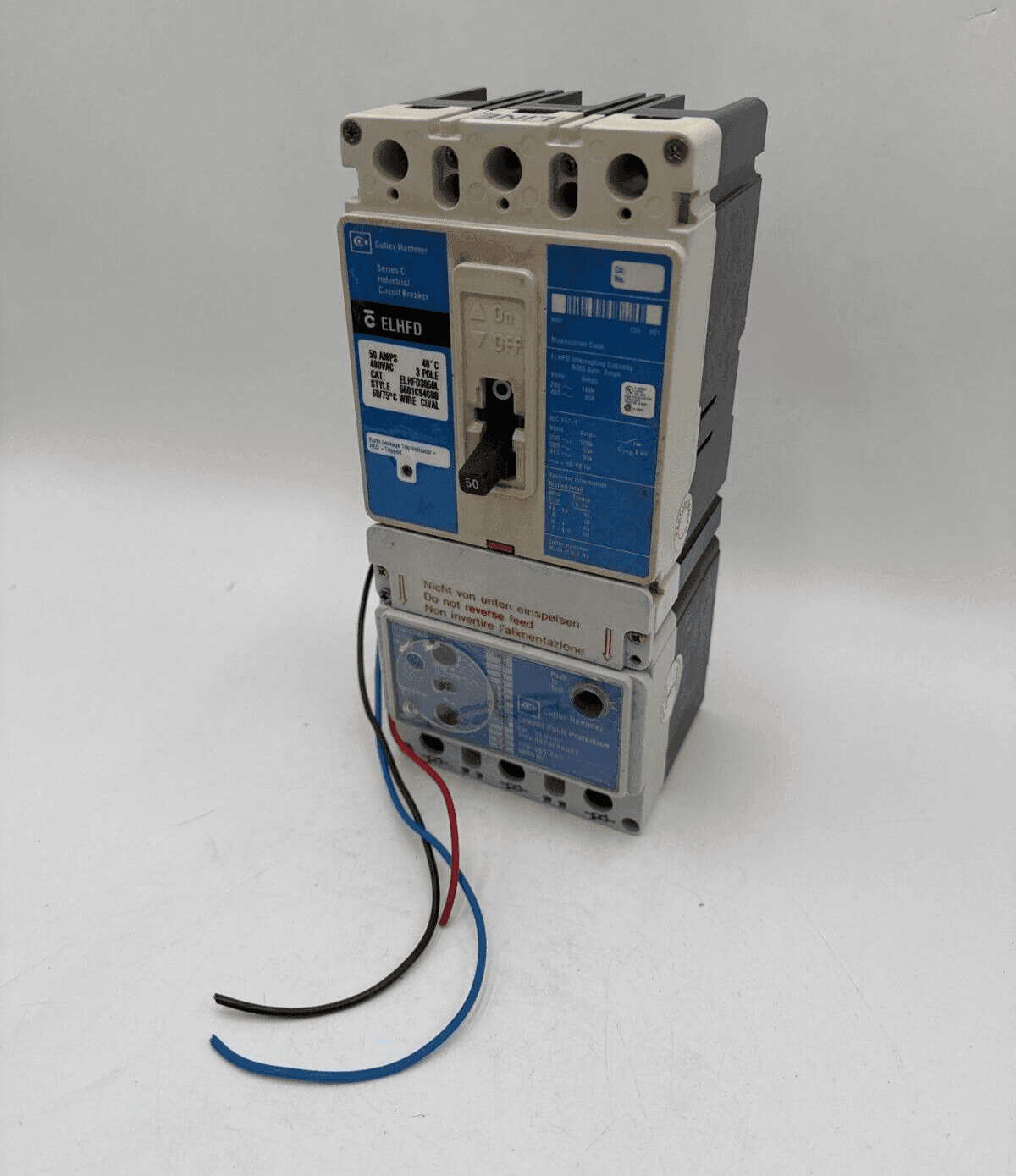 Cutler-Hammer ELHFD3050L Circuit Breaker — image 1 of 9