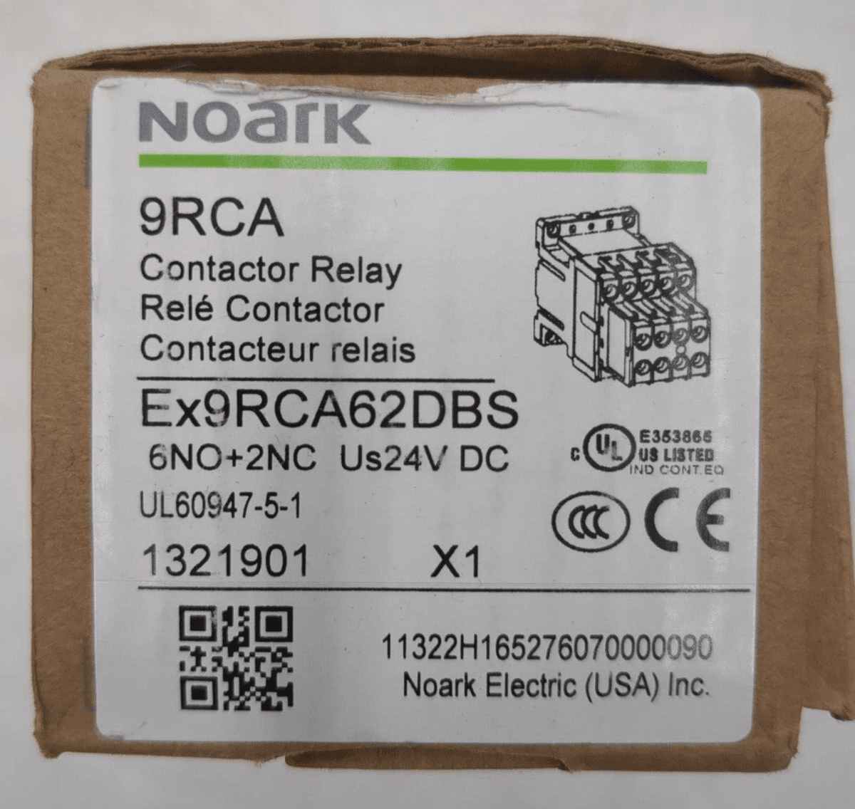 Noark EX9RCA62DBS PLC — image 1 of 6