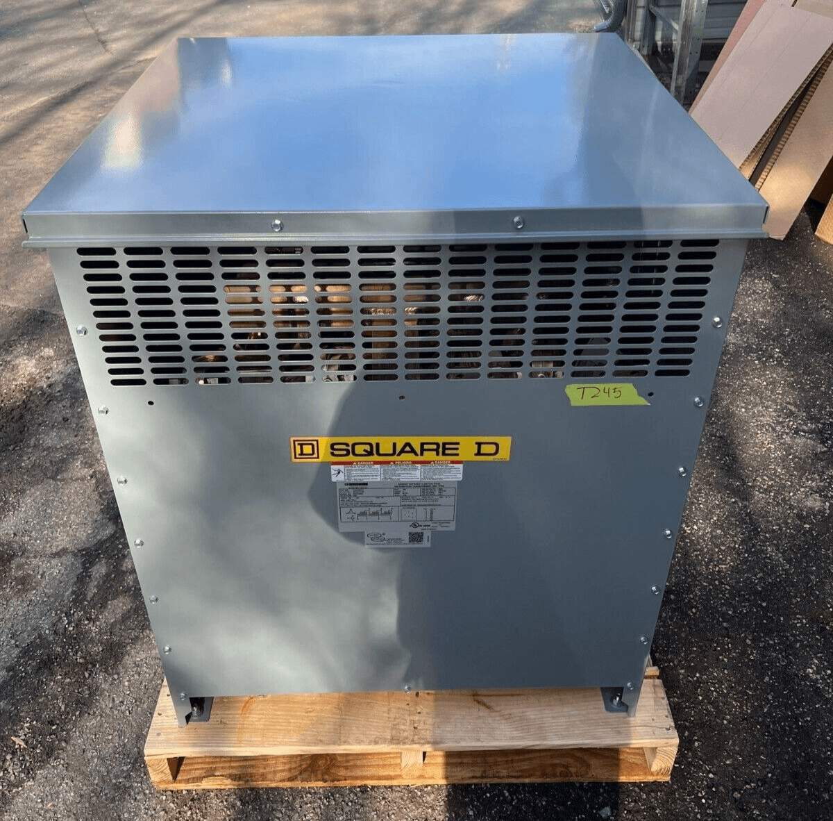 150KVA Square D EXN150T3H Transformer Pri 480V Sec 208/120V 3PH Indoor – image 1