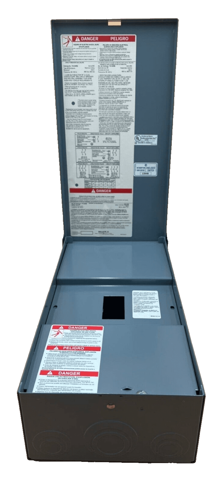 Square D FA100RB Circuit Breaker Enclosure Type 3R 100A 600V 100 Amp – image 1