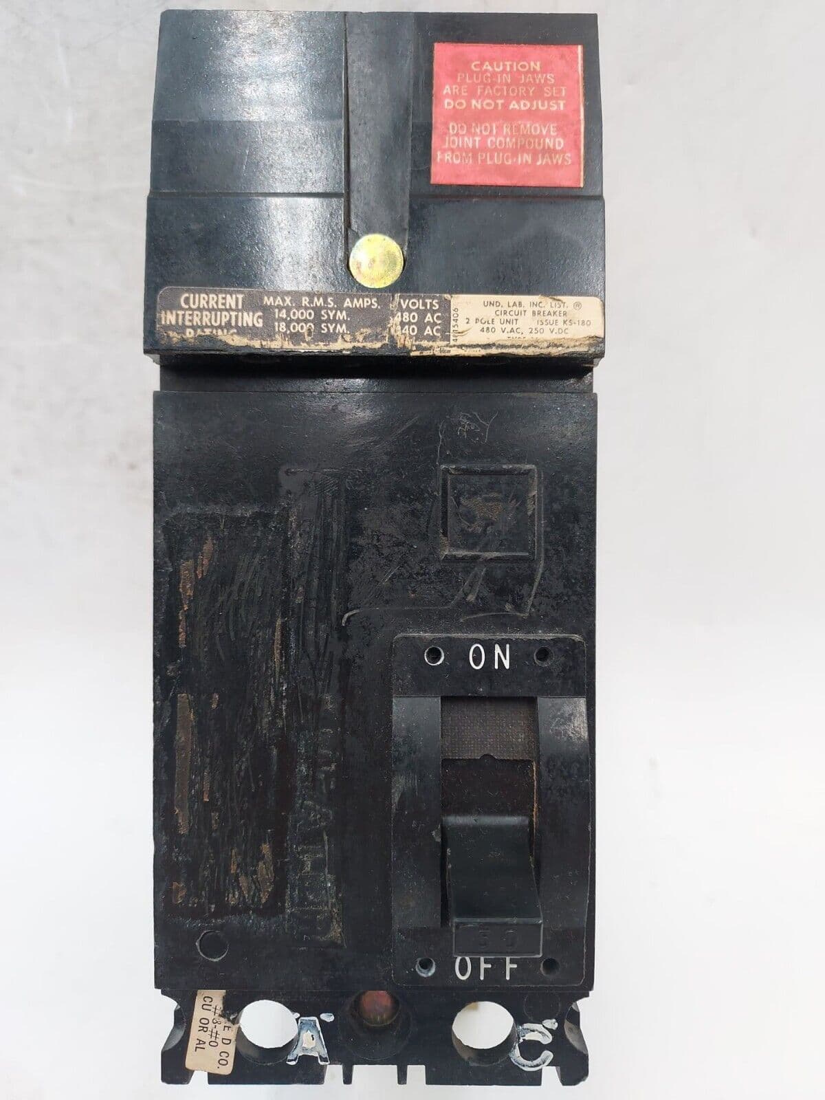 Square D FA24050AC Circuit Breaker — image 1 of 6