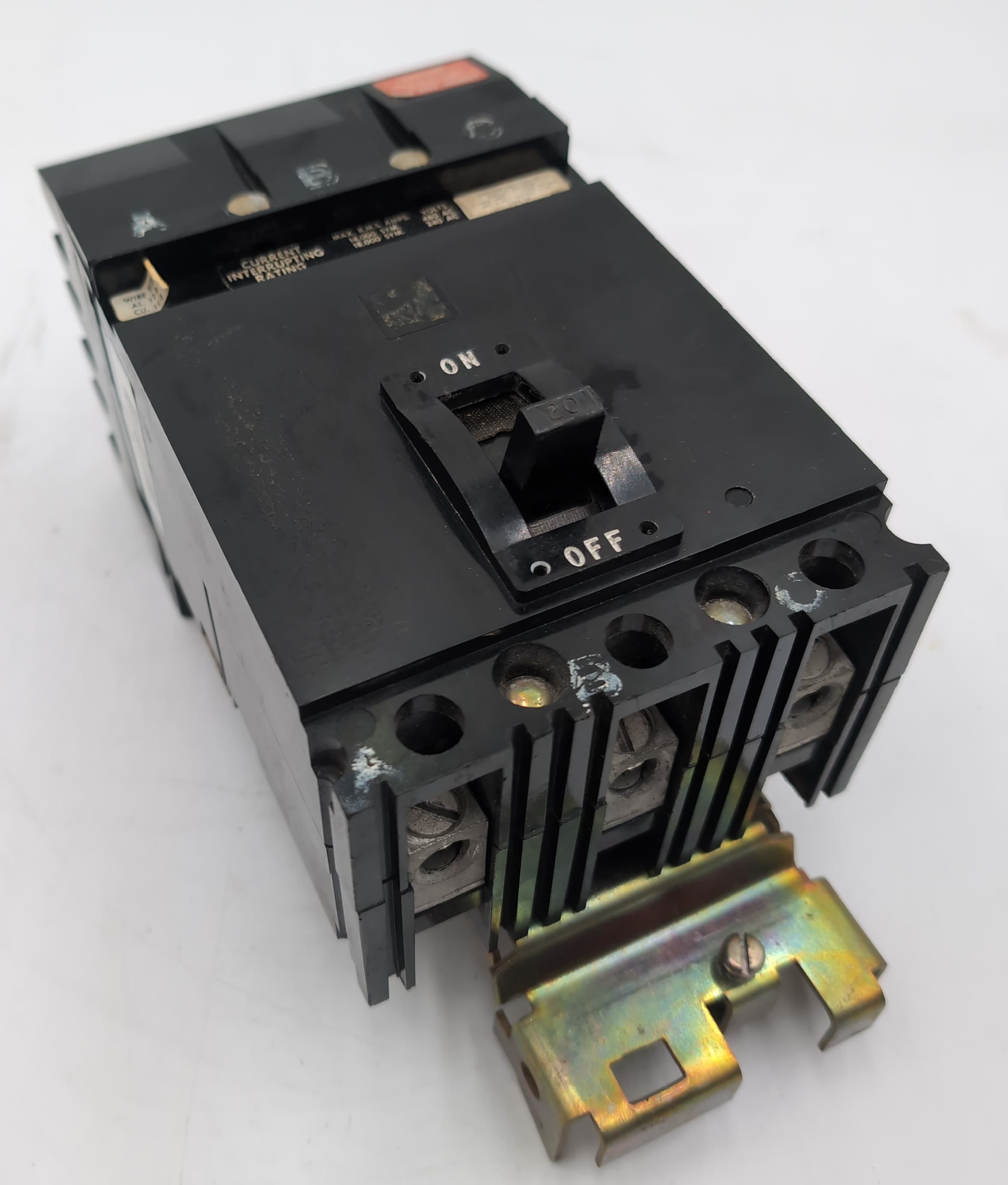 SQUARE D FA34020 I-Line Circuit Breaker 20A 3P 480V 3PH 20 Amp 3 Pole – image 1