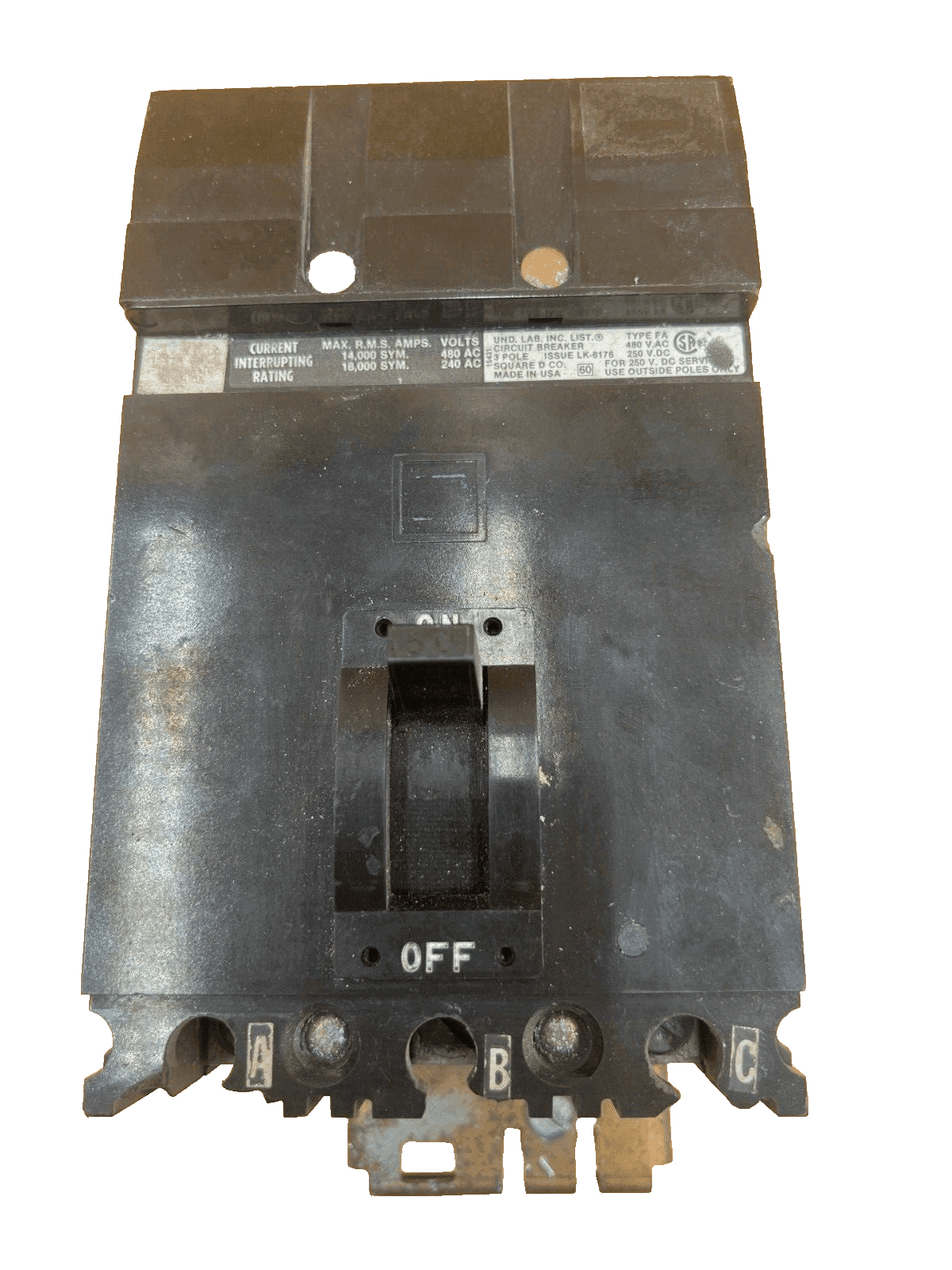 Square D FA34050 Circuit Breaker — image 1 of 8