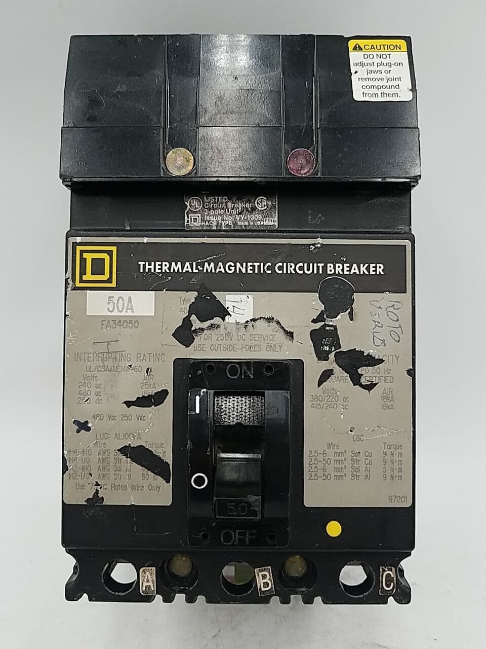 Square D FA34050 – image 1