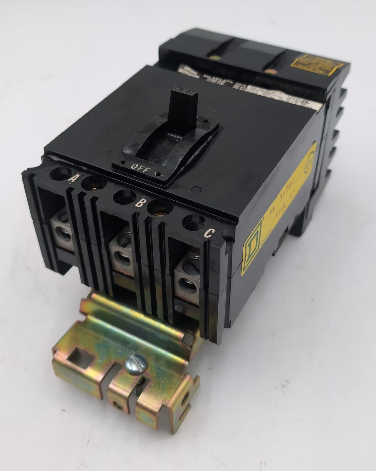 Square D FA34060 Circuit Breaker 60A 3P 480V 3PH I-Line 60 Amp 3 Pole