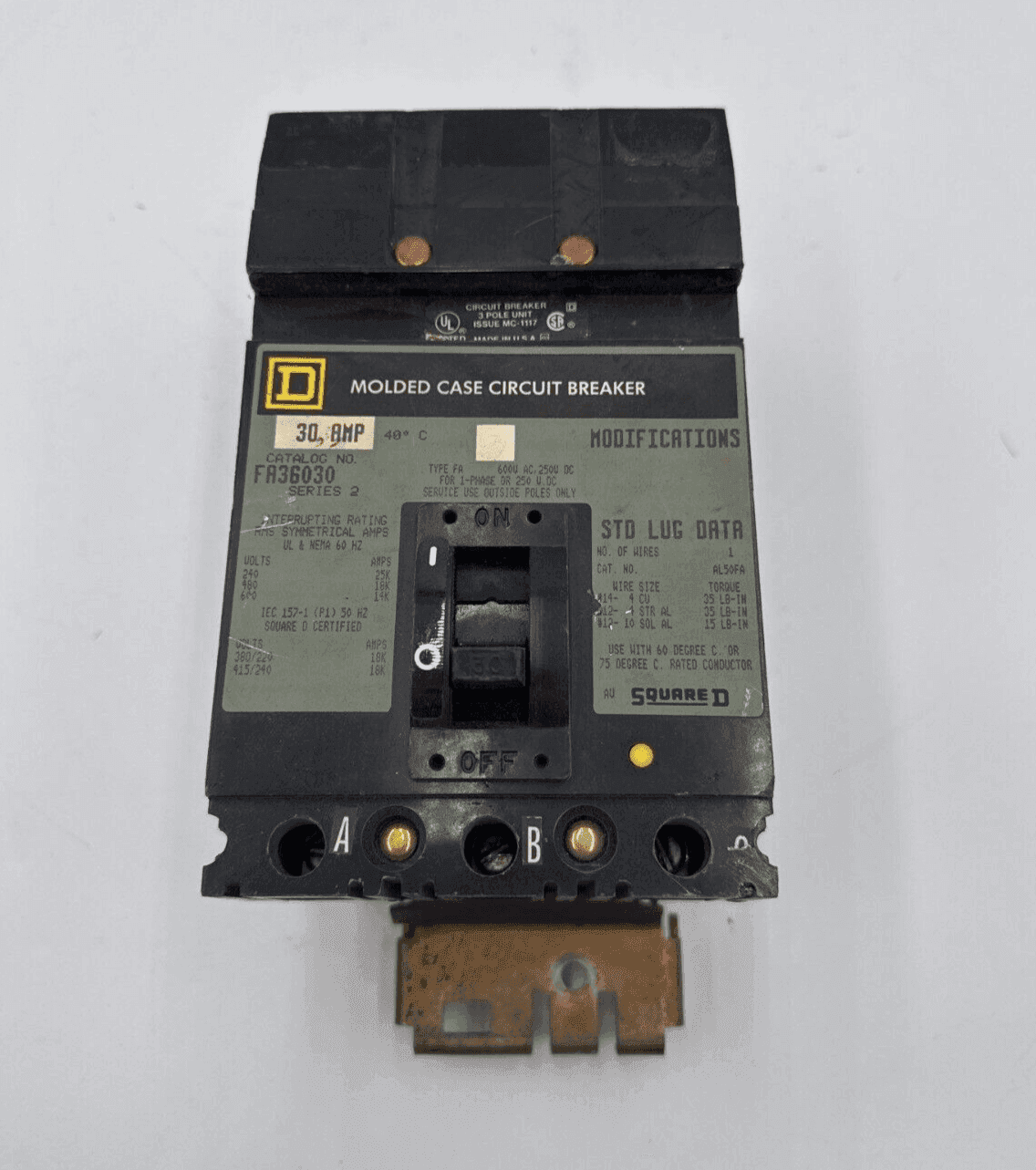 Square D FA36030