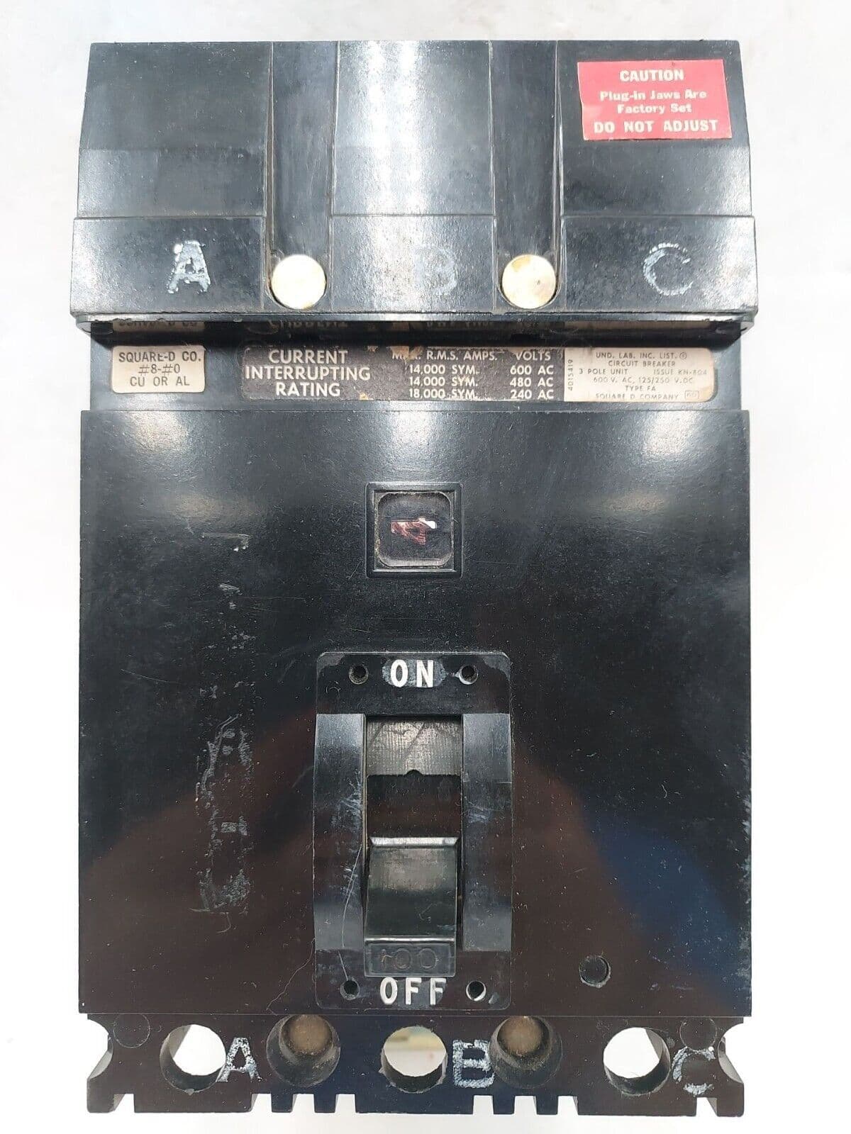 Square D FA36100