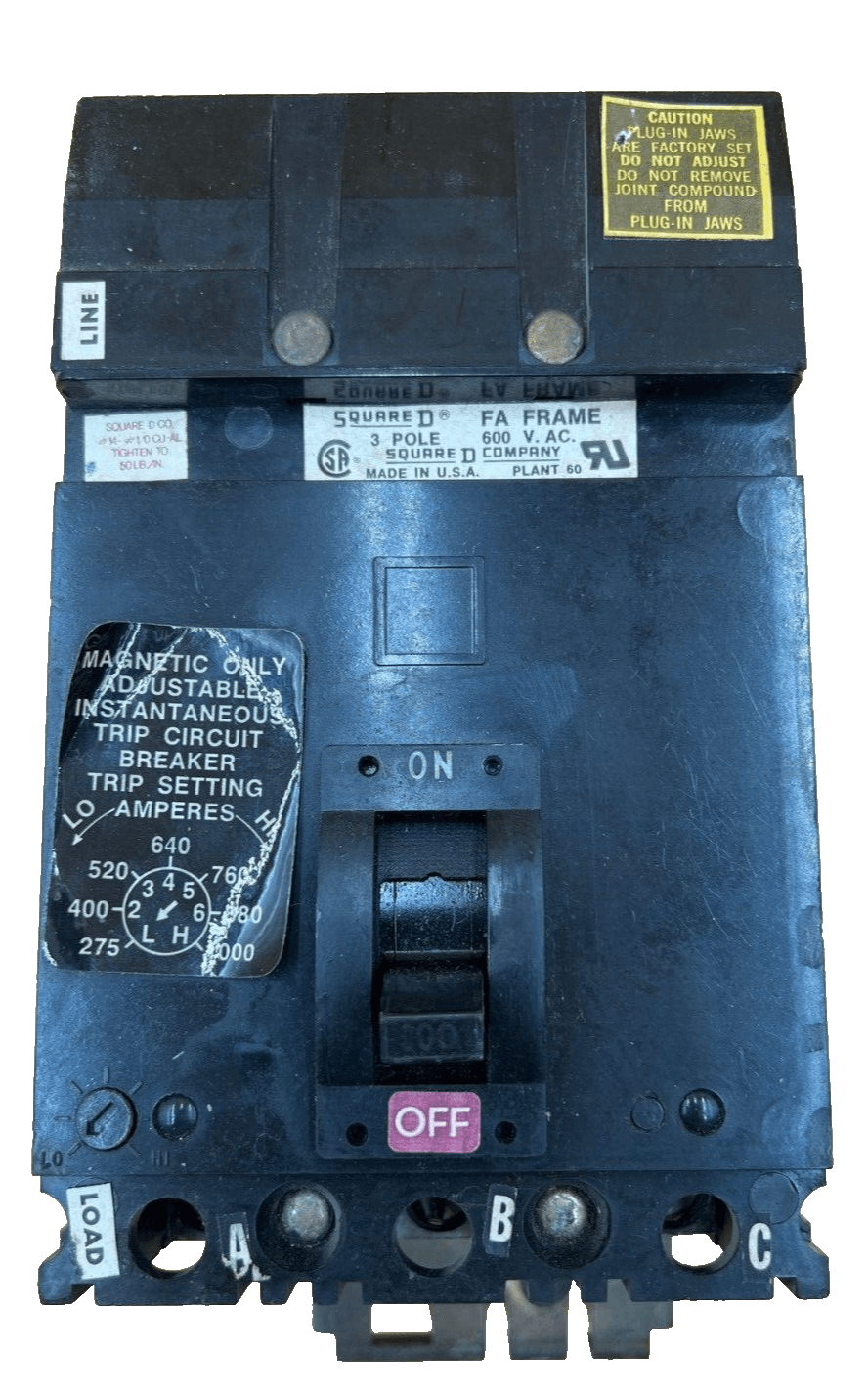 Square D FA3610018M – image 1