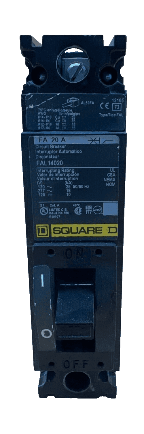 Square D FAL14020 Circuit Breaker — image 1 of 6
