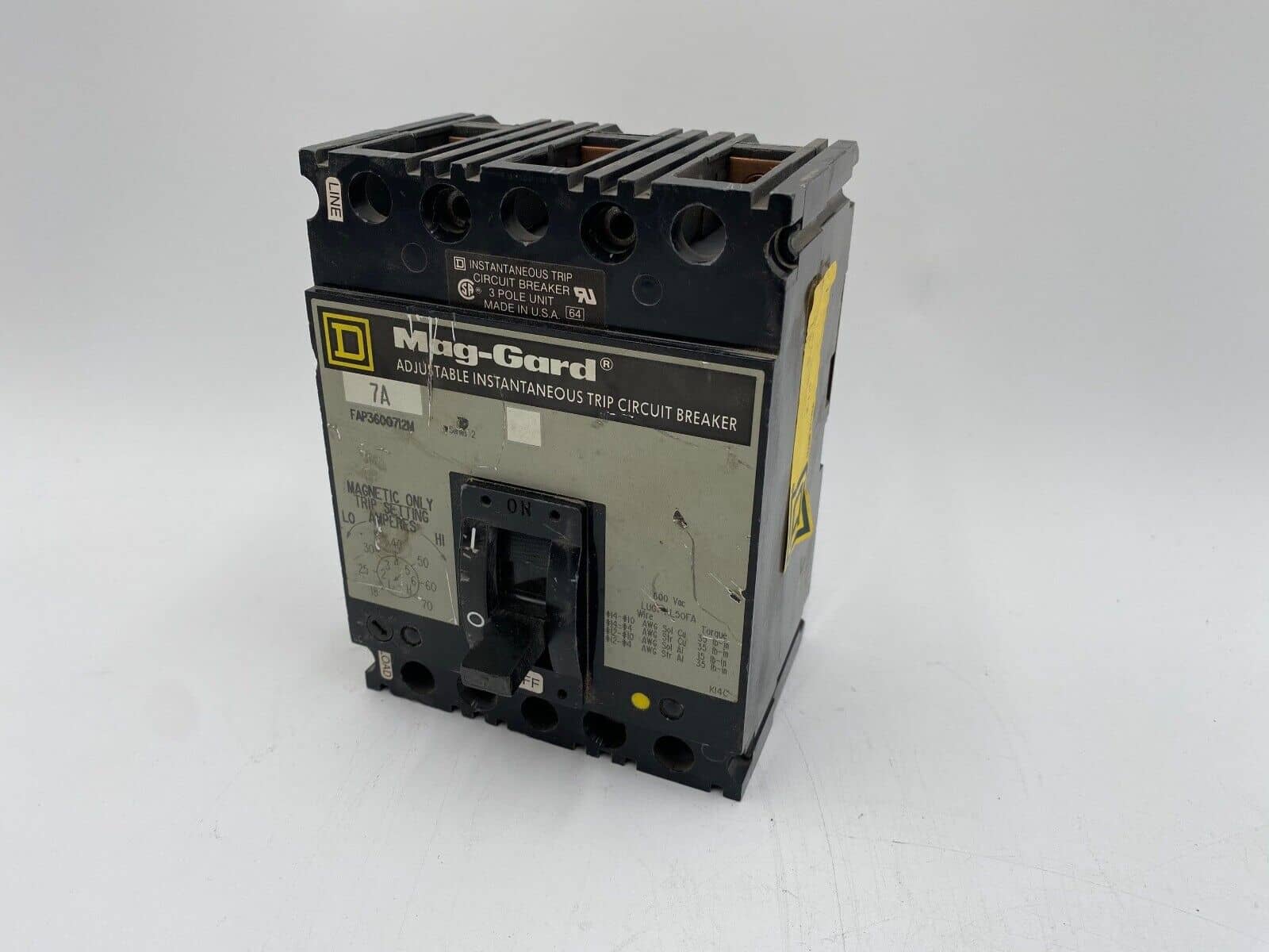 Square D FAP3600712M Circuit Breaker — image 1 of 10
