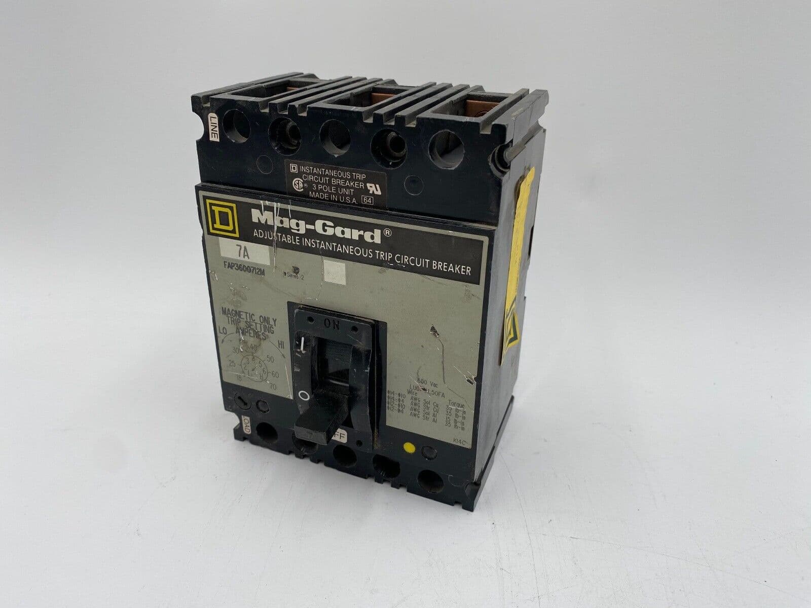 Square D FAP3600712M Circuit Breaker — image 1 of 10