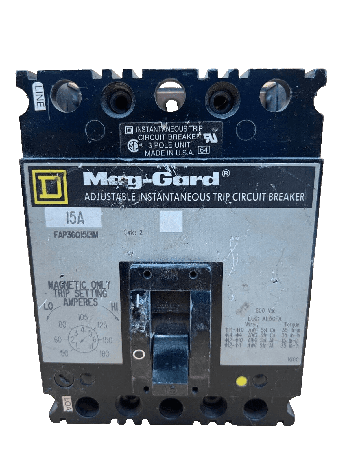 Square D FAP3601513M Circuit Breaker — image 1 of 6