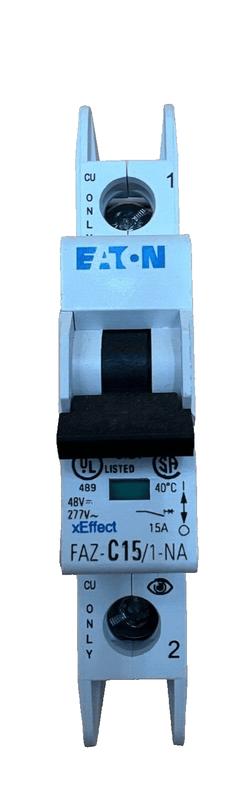 Eaton FAZ-C15/1-NA-SP Circuit Breaker — image 1 of 6