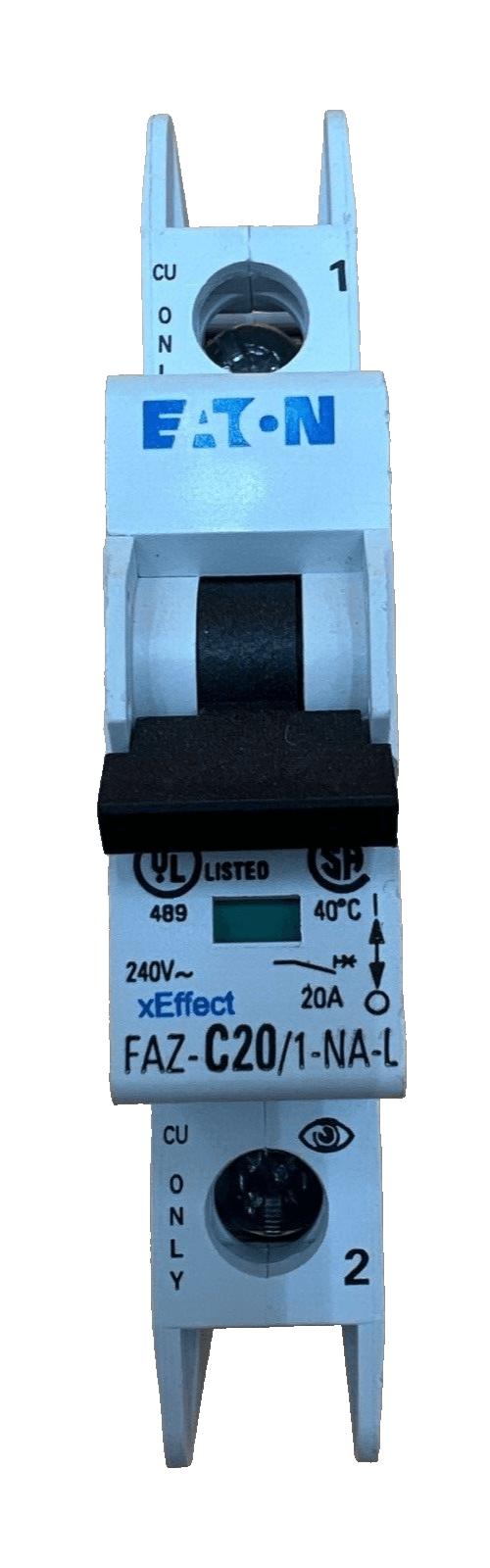 Eaton FAZ-C20/1-NA-L Circuit Breaker — image 1 of 6