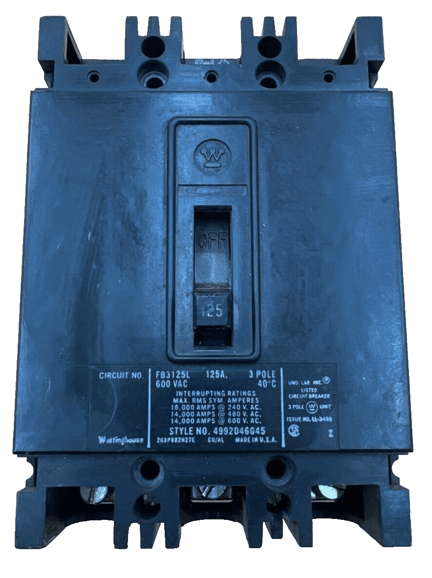 Westinghouse FB3125 Circuit Breaker — image 1 of 6
