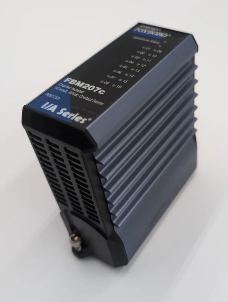 FOXBORO FBM207C I/A Series Channel Isolated Contact Sense 16 Input 48VDC P0917GY