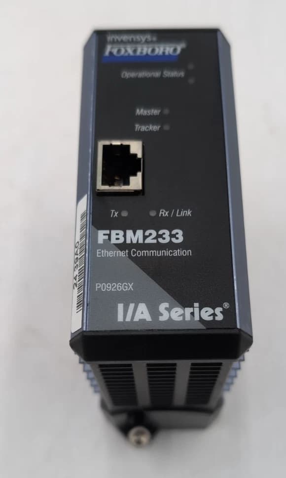 FOXBORO FBM233 Ethernet Communication Interface I/A Series P0926GX USED – image 1