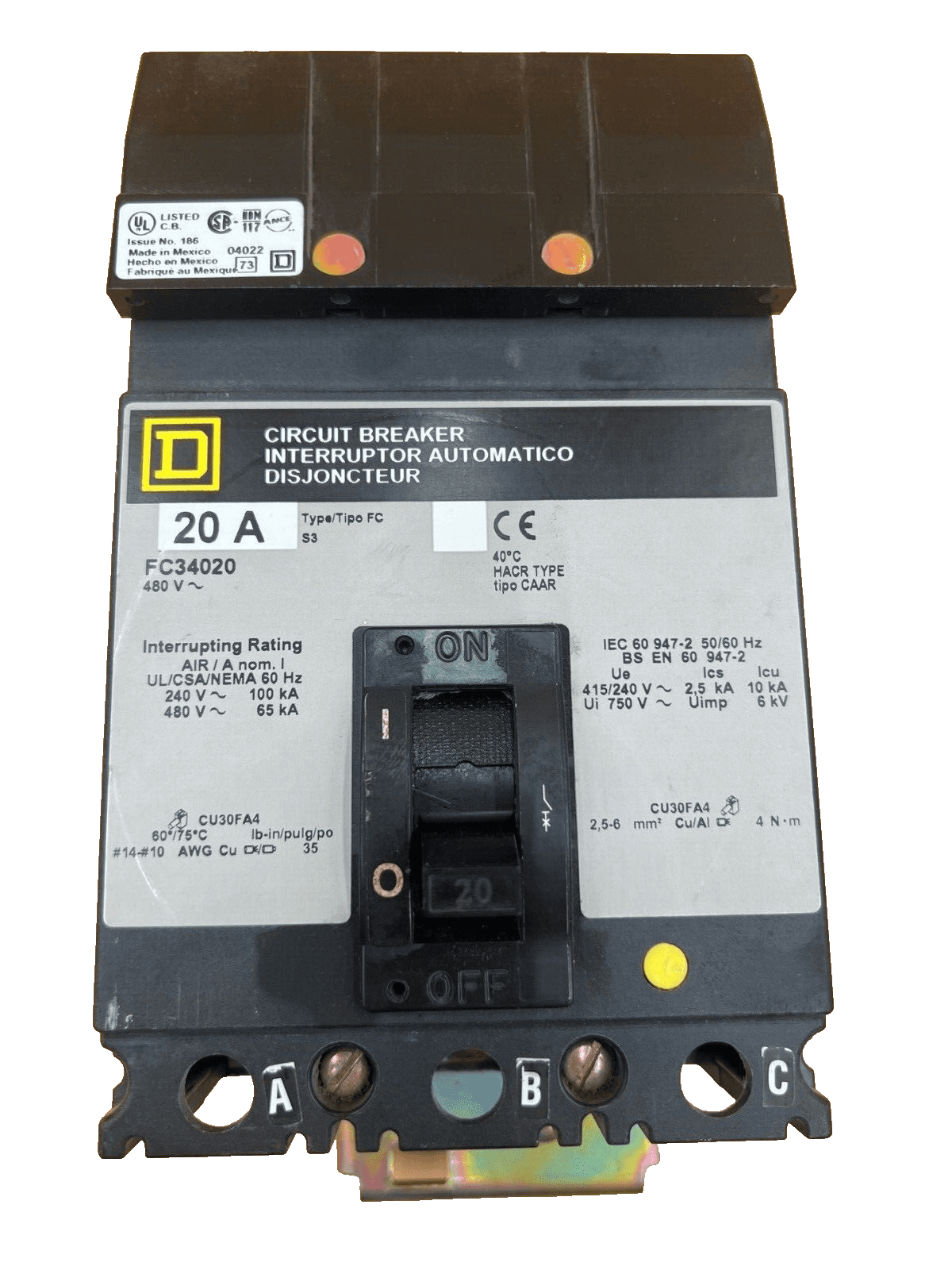 Square D FC34020 – image 1