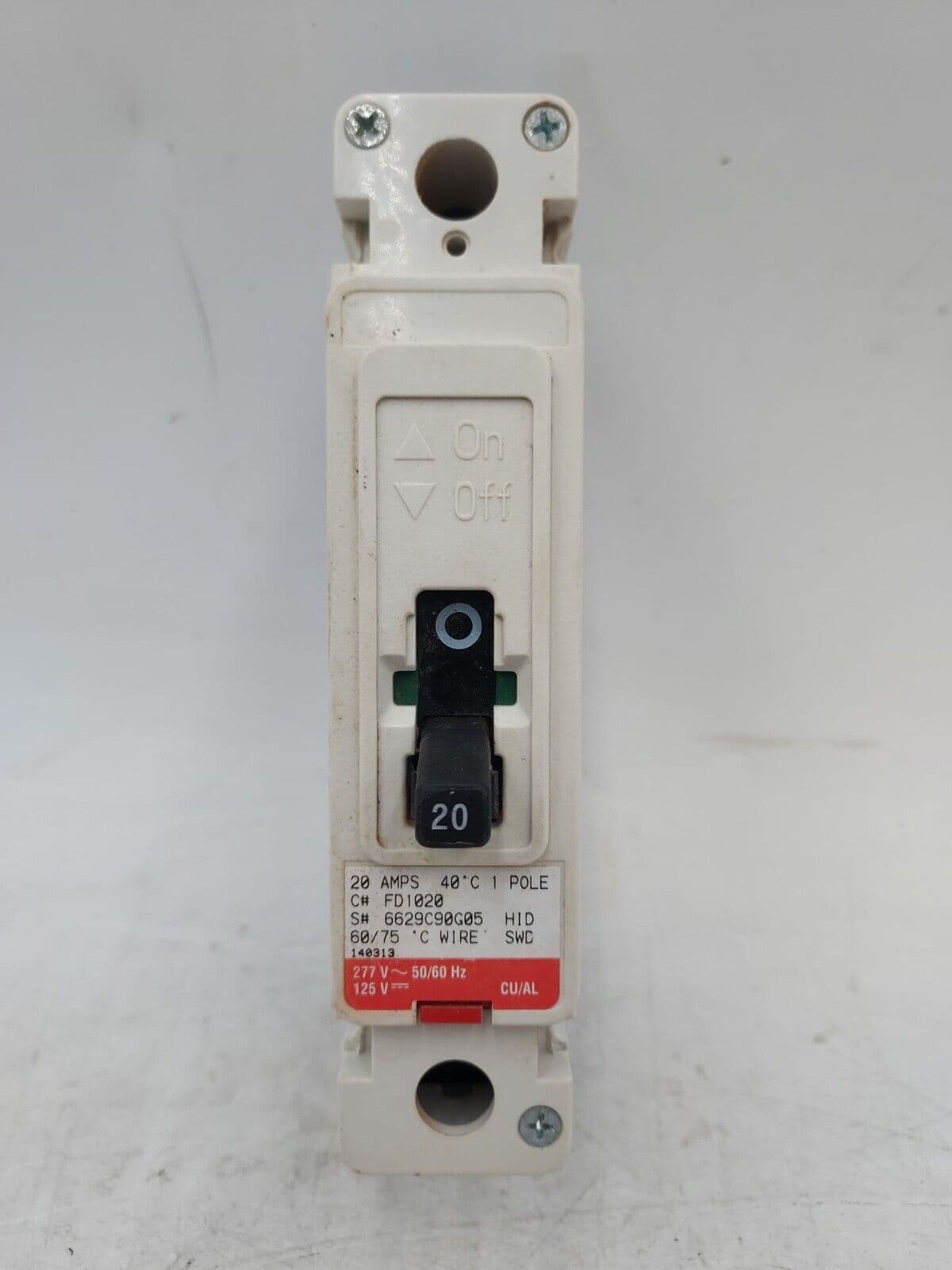Eaton FD1020 Circuit Breaker — image 1 of 7