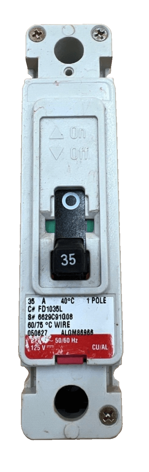 Cutler-Hammer FD1035L Circuit Breaker — image 1 of 4