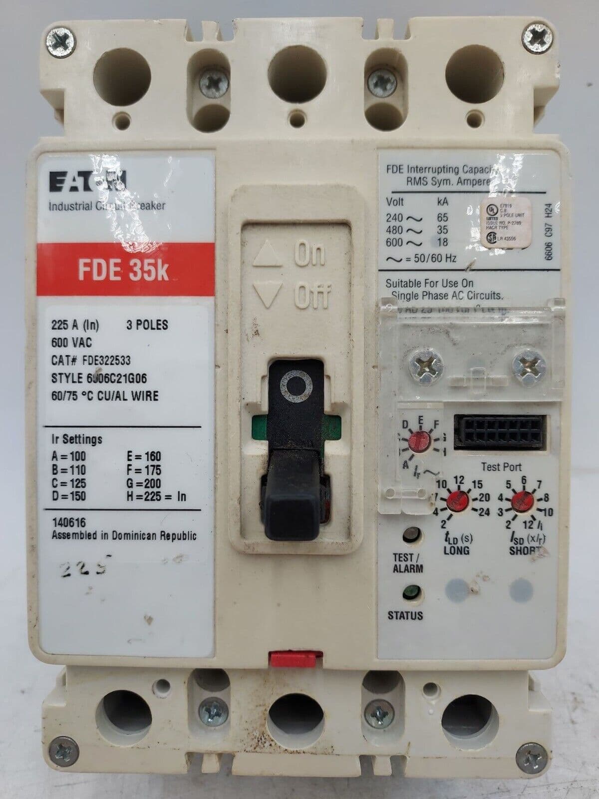 Eaton FDE322533 Circuit Breaker — image 1 of 6