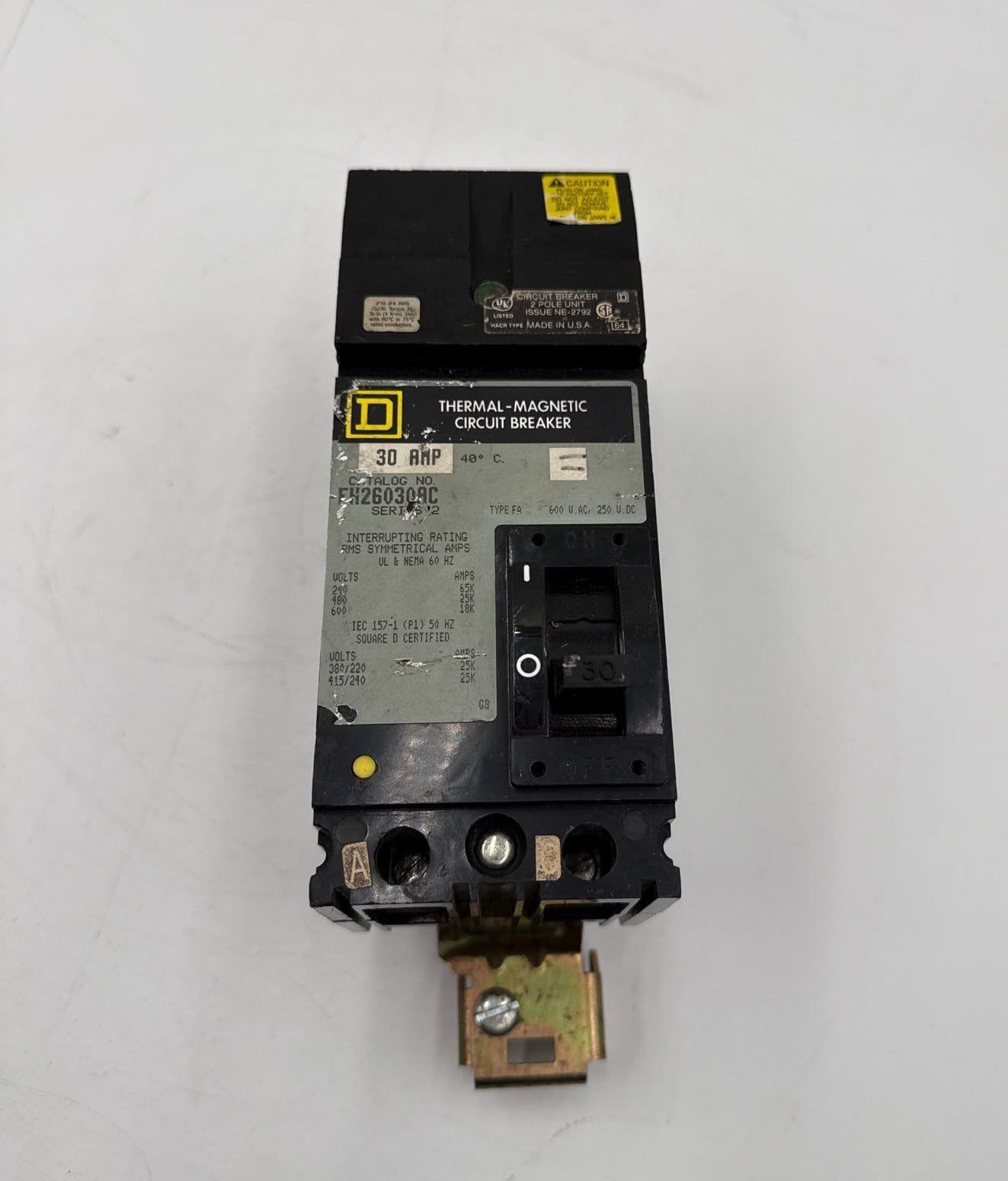 Square D FH26030AC Circuit Breaker — image 1 of 8