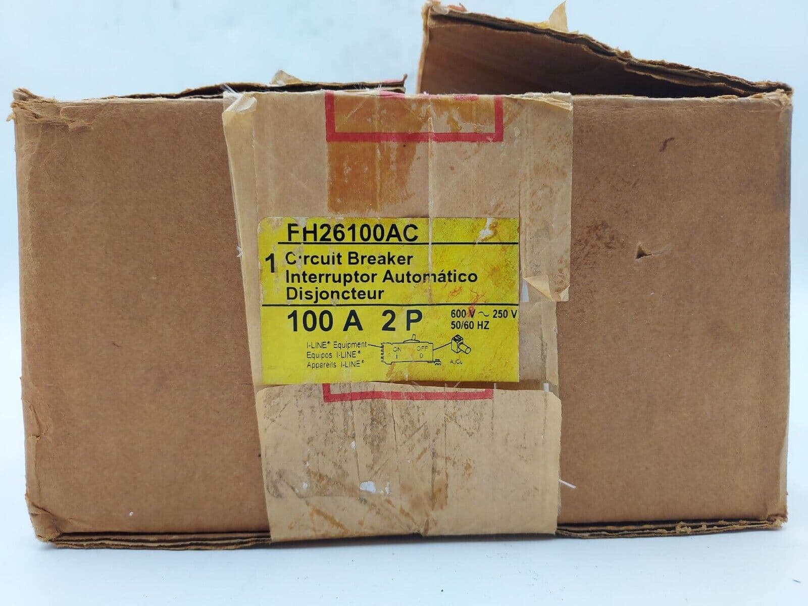 Square D FH26100AC Circuit Breaker — image 1 of 6