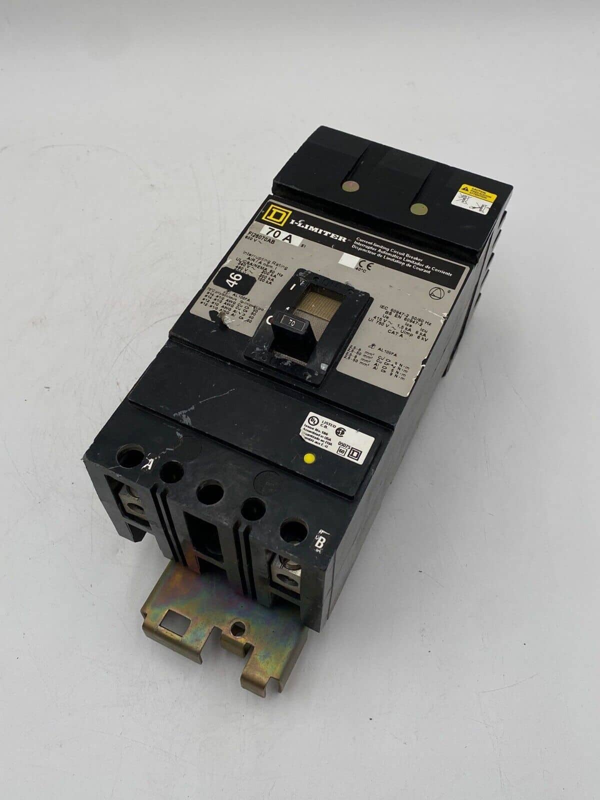Square D FI26070AB Circuit Breaker — image 1 of 11