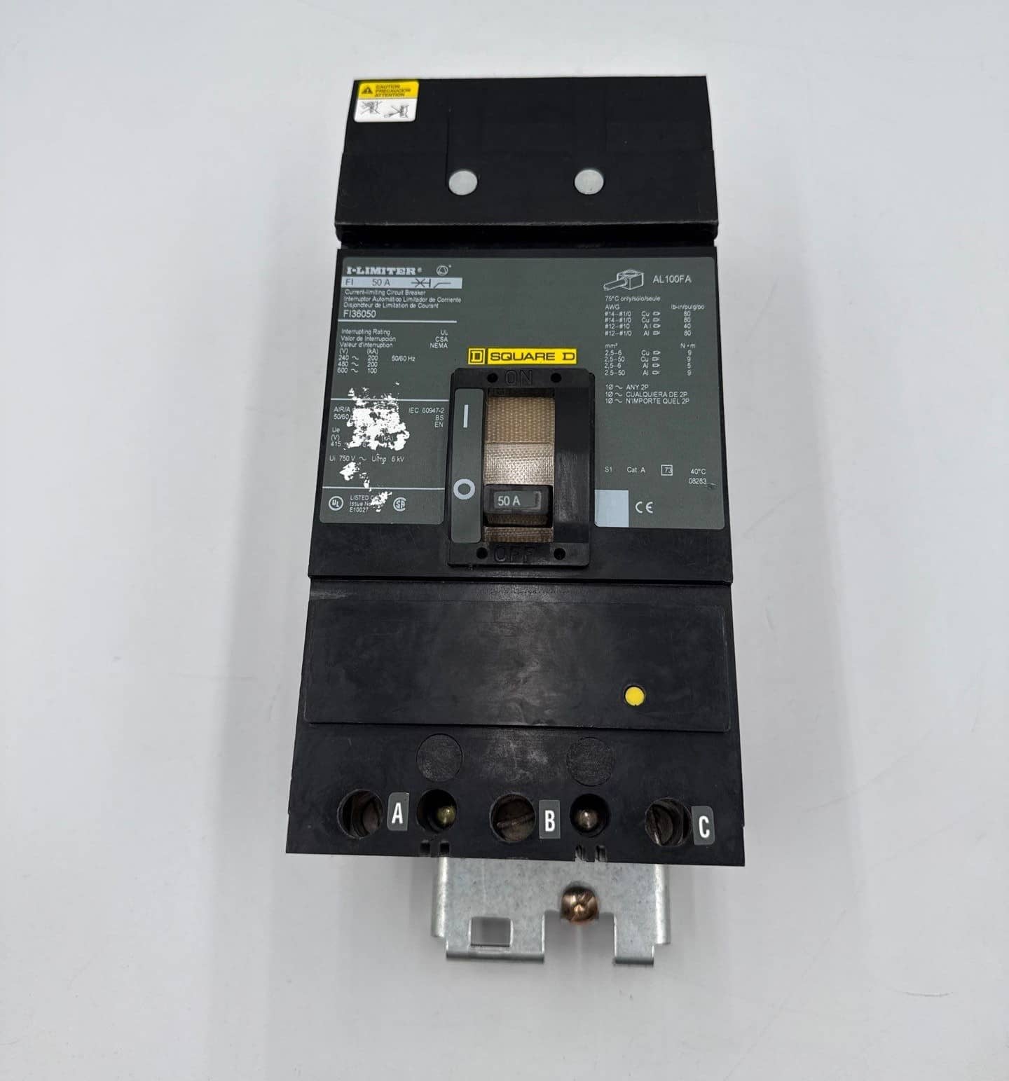 Square D FI36050 Circuit Breaker — image 1 of 9