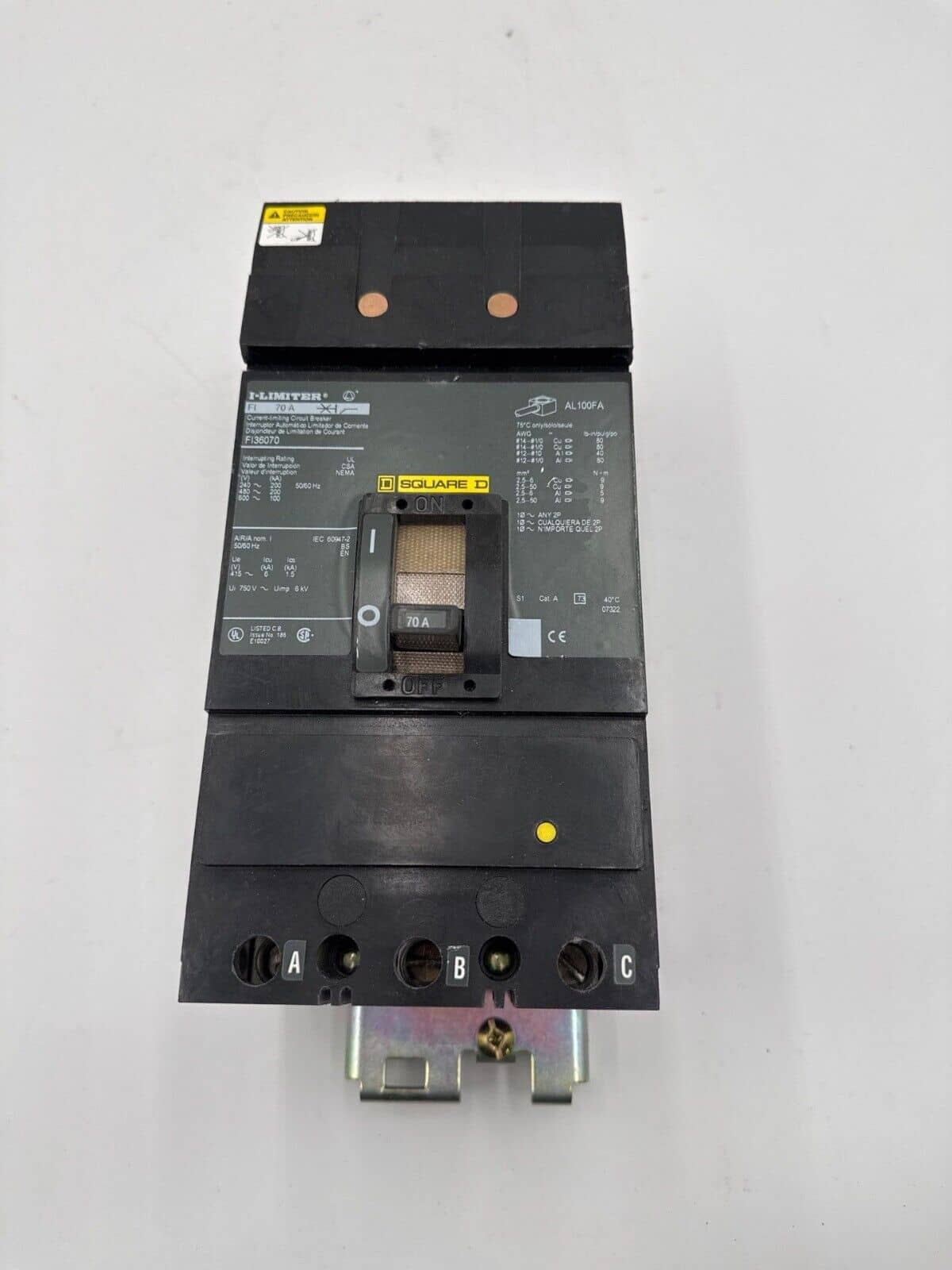 Square D FI36070 Circuit Breaker — image 1 of 8