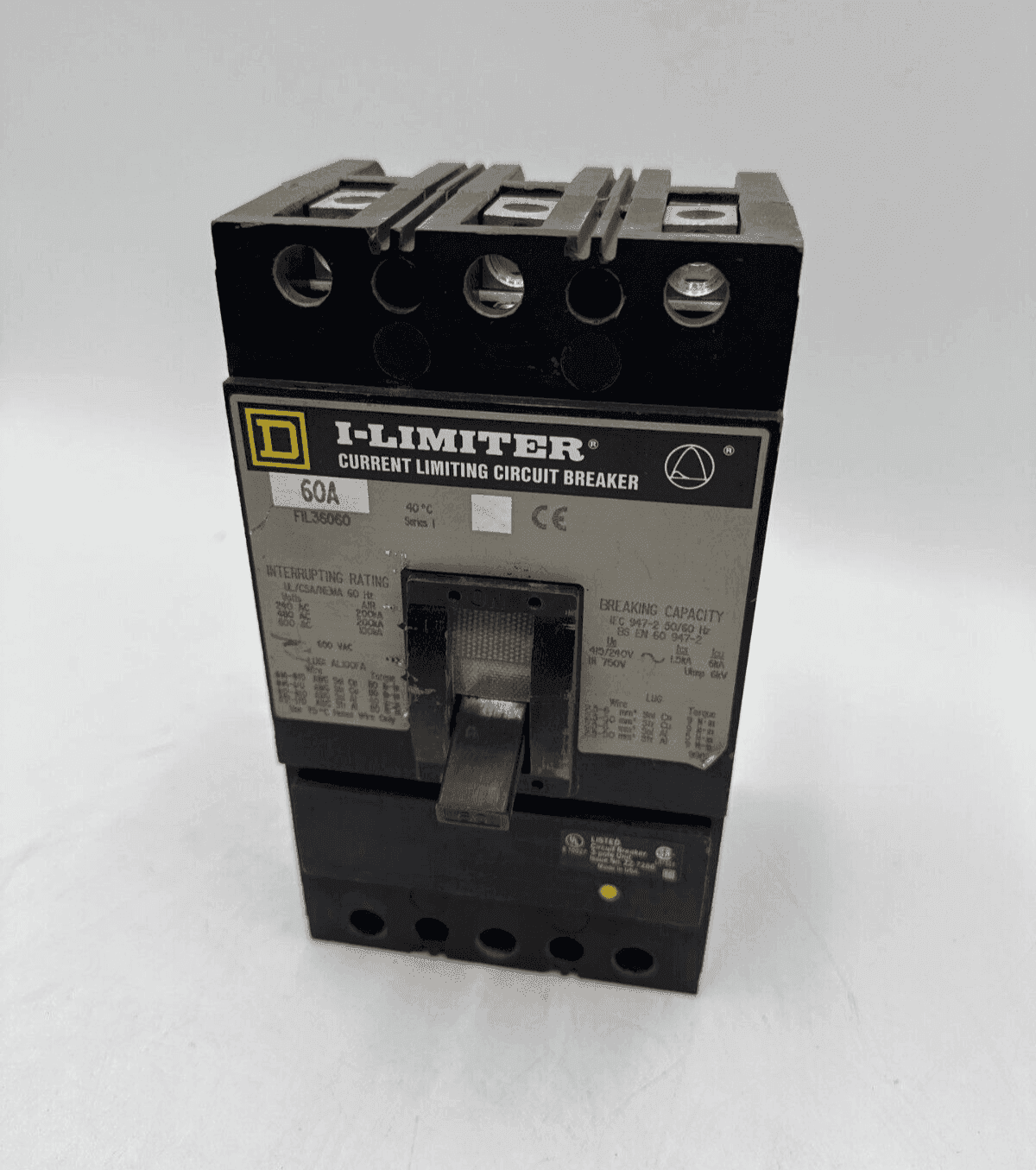 Square D FIL36060 Circuit Breaker — image 1 of 6