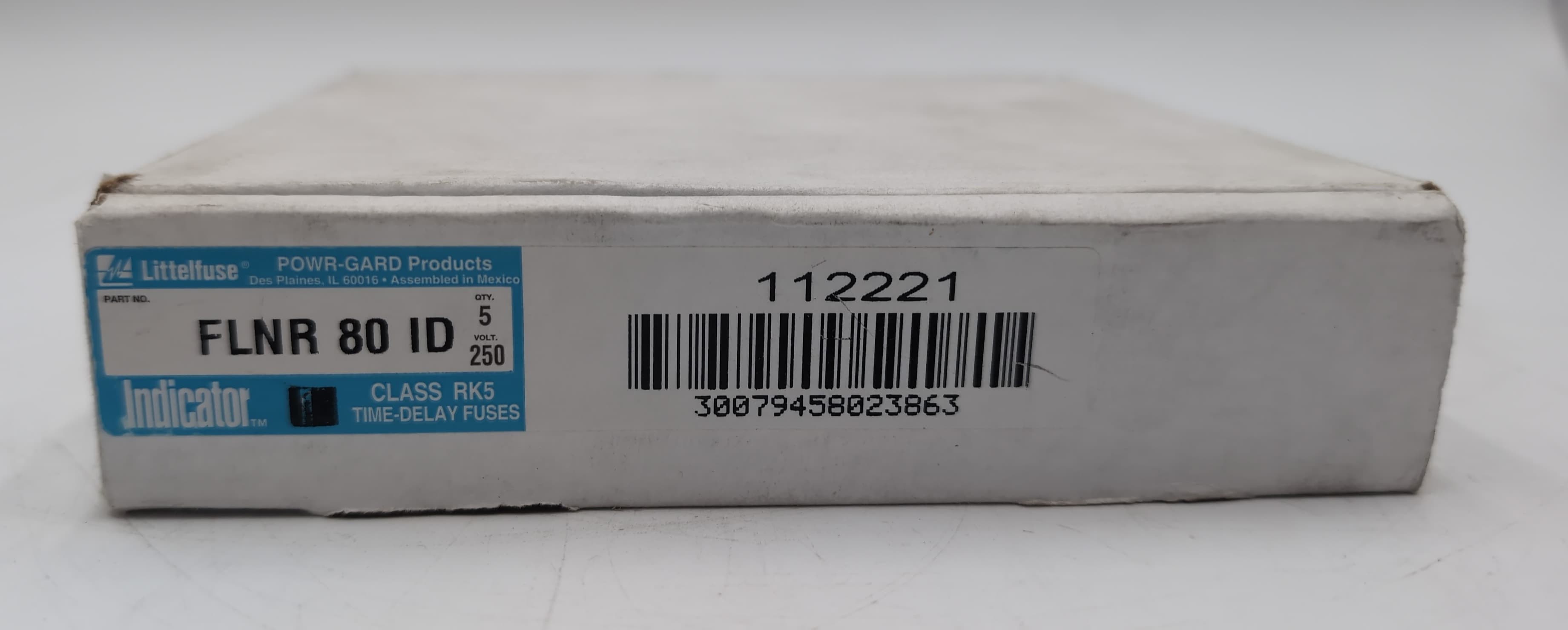 Littelfuse FLNR080ID Class RK5 Fuse 80A 250V Time-Delay Indicator FLNR 80 ID NEW – image 1