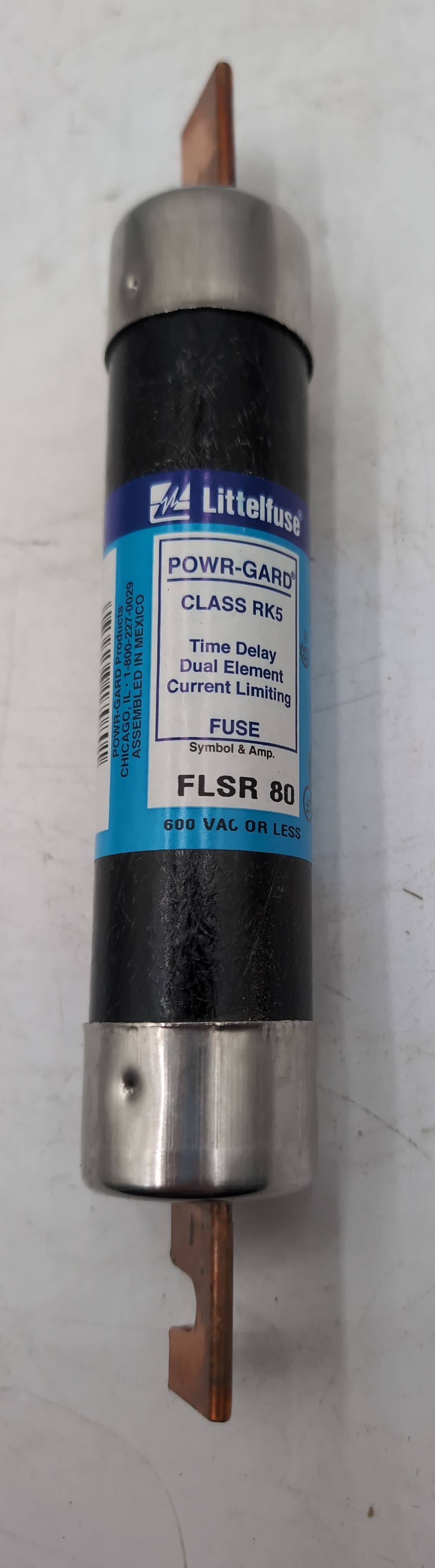 Littelfuse FLSR 80 Fuse 80A 600V Class RK5 Time-Delay Dual-Element – image 1