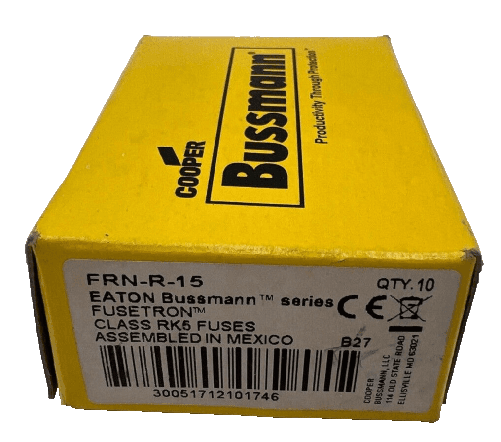 Cooper Bussmann FRN-R-15 Fuse — image 1 of 4