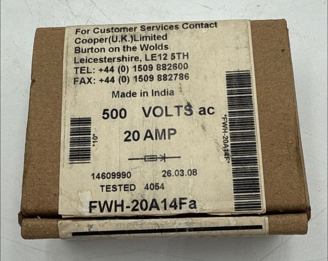 Bussmann FWH-20A14Fa Fuse — image 1 of 4