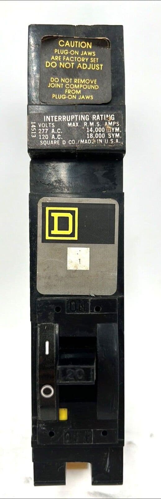 Square D FY14020A Circuit Breaker — image 1 of 6
