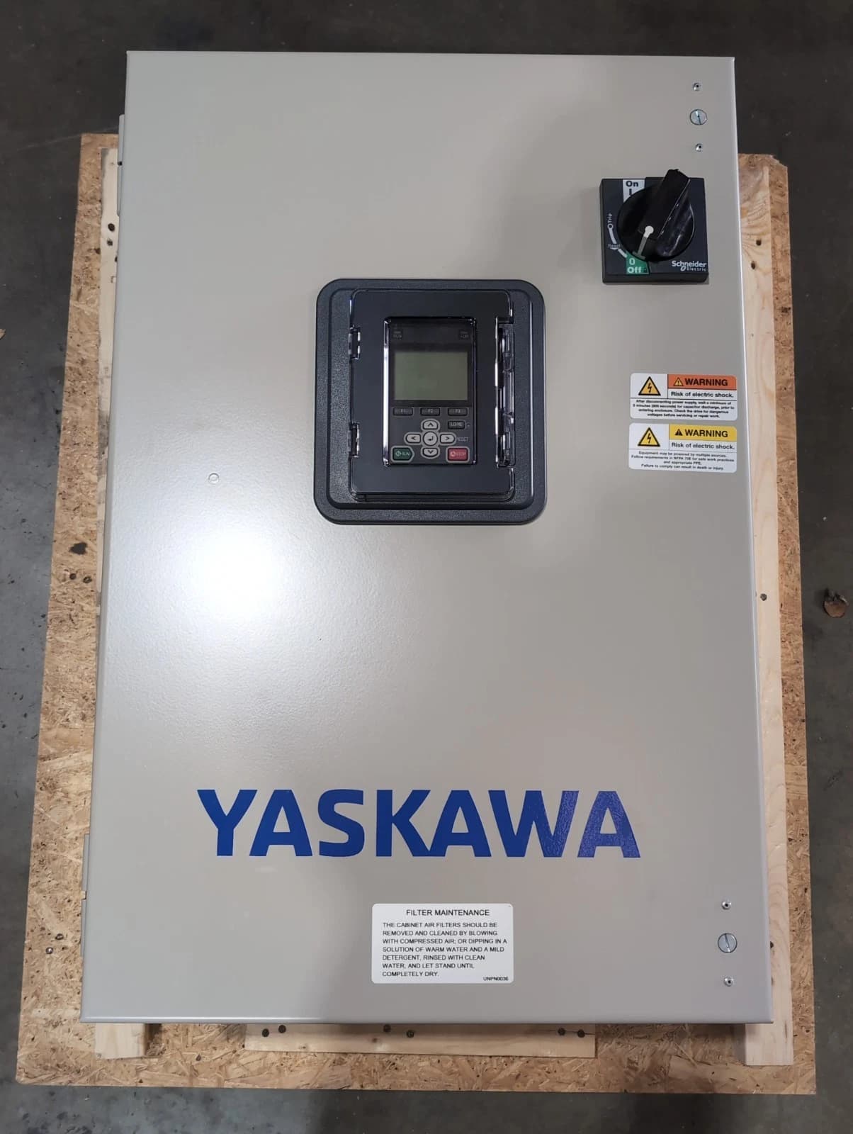 Yaskawa GA800 GA80U4018ABM 10HP 380-480V 3PH Variable Frequency Drive VFD New – image 1
