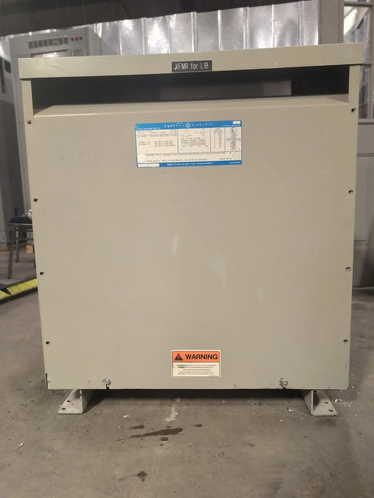 GE 9T23B3874 Dry Type Transformers — image 1 of 6