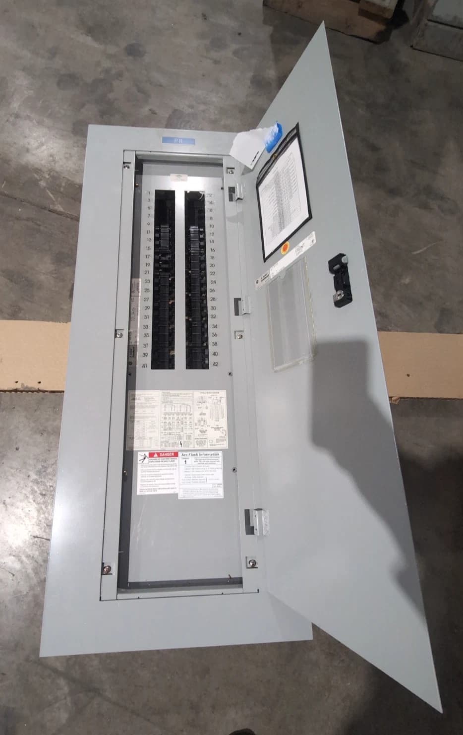 GE AQF3422MB Panelboard 225A 208/120V 3PH 4W 42 Cir MLO Panel 225 Amp AB49B – image 1