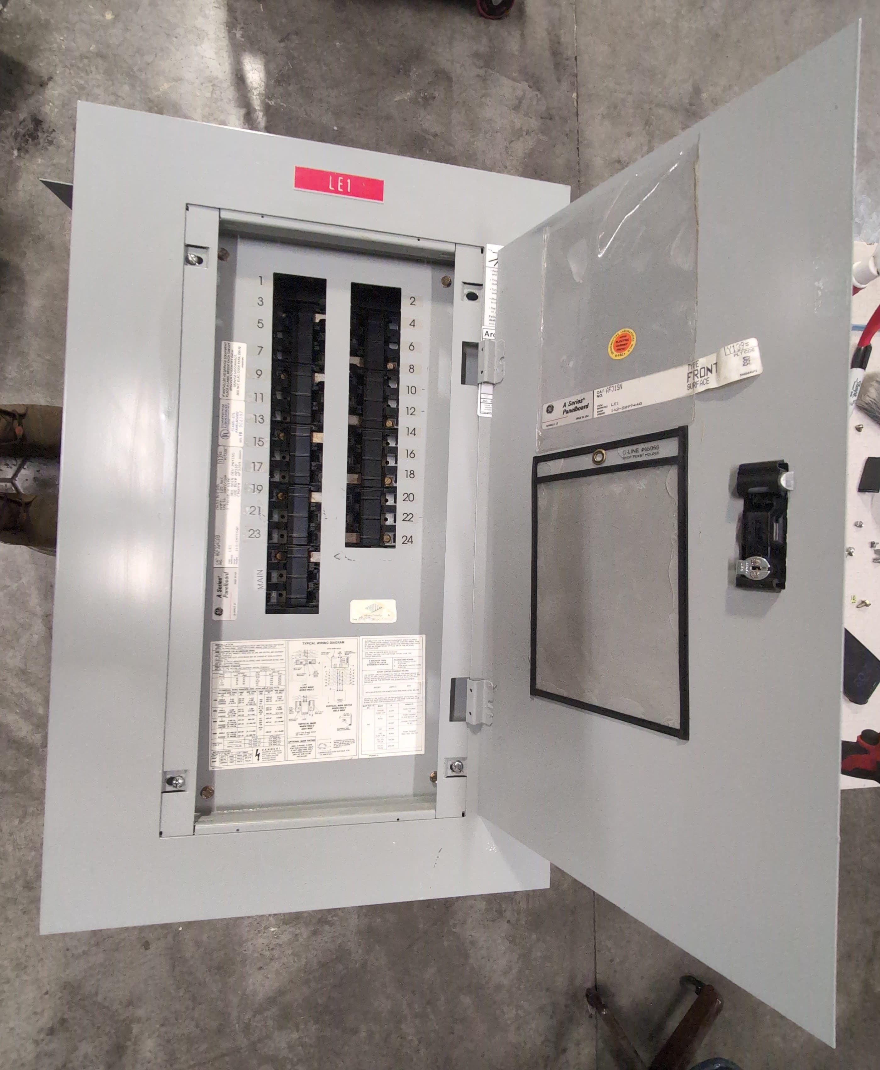 GE AQF3241AB Panel — image 1 of 12