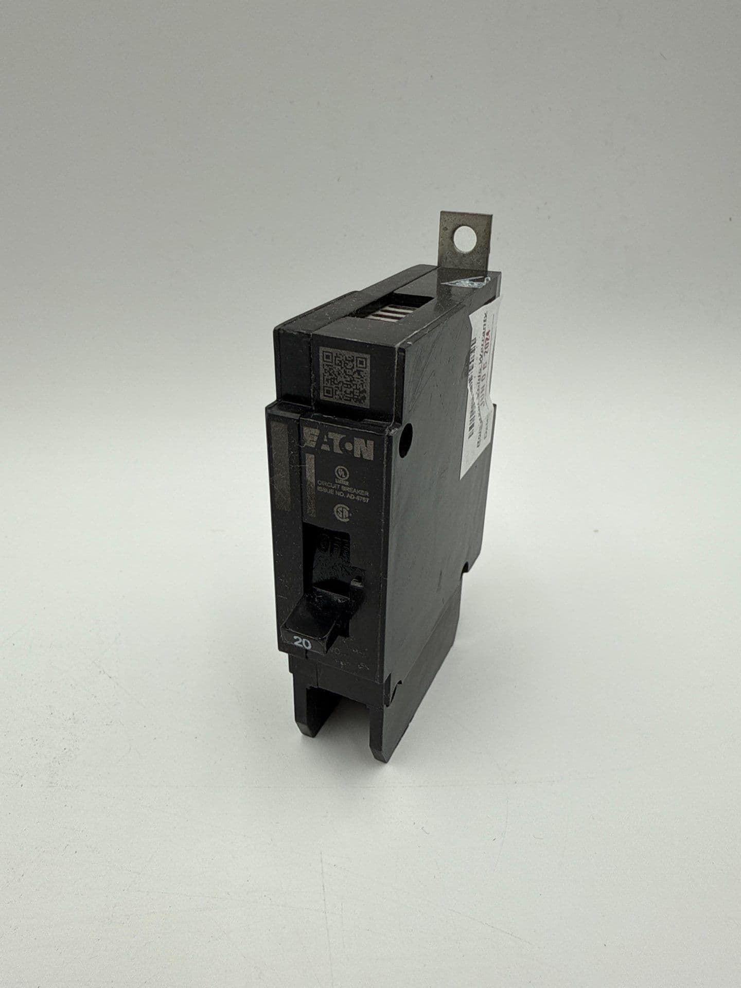 Eaton GHB1020 Bolt On Circuit Breaker 20A 1P 277V GHB 20 Amp 1 Pole