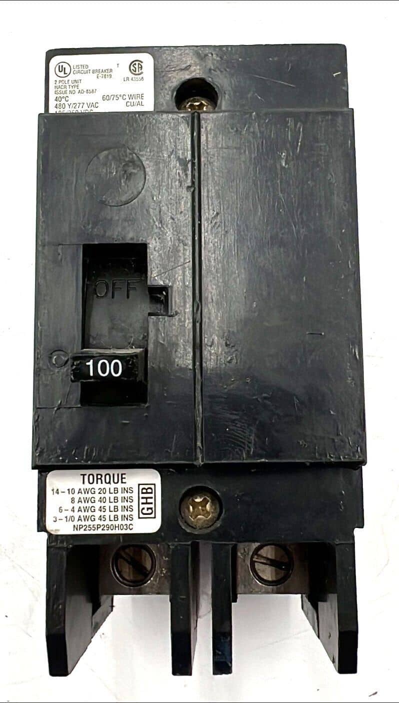 Cutler-Hammer GHB2100 Circuit Breaker — image 1 of 6