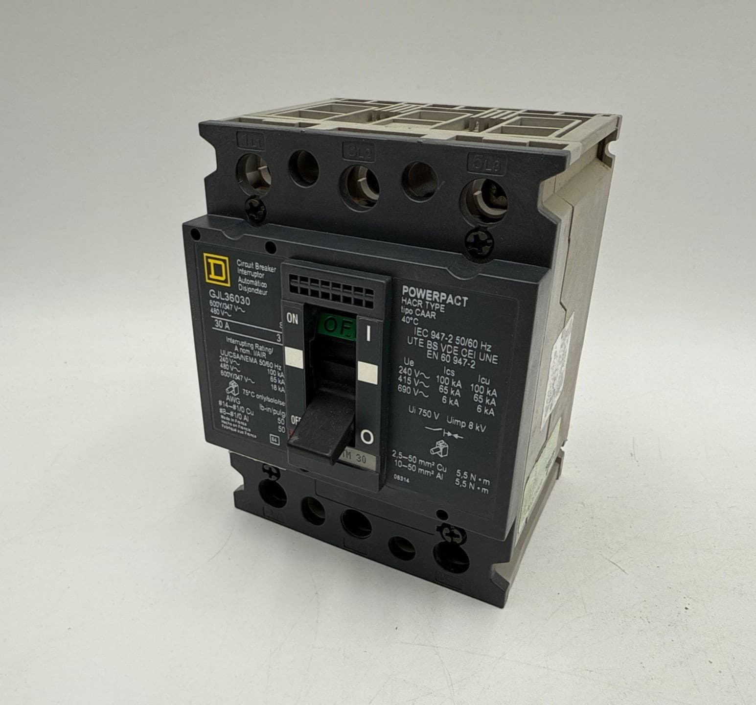 Square D GJL36030 Circuit Breaker — image 1 of 8