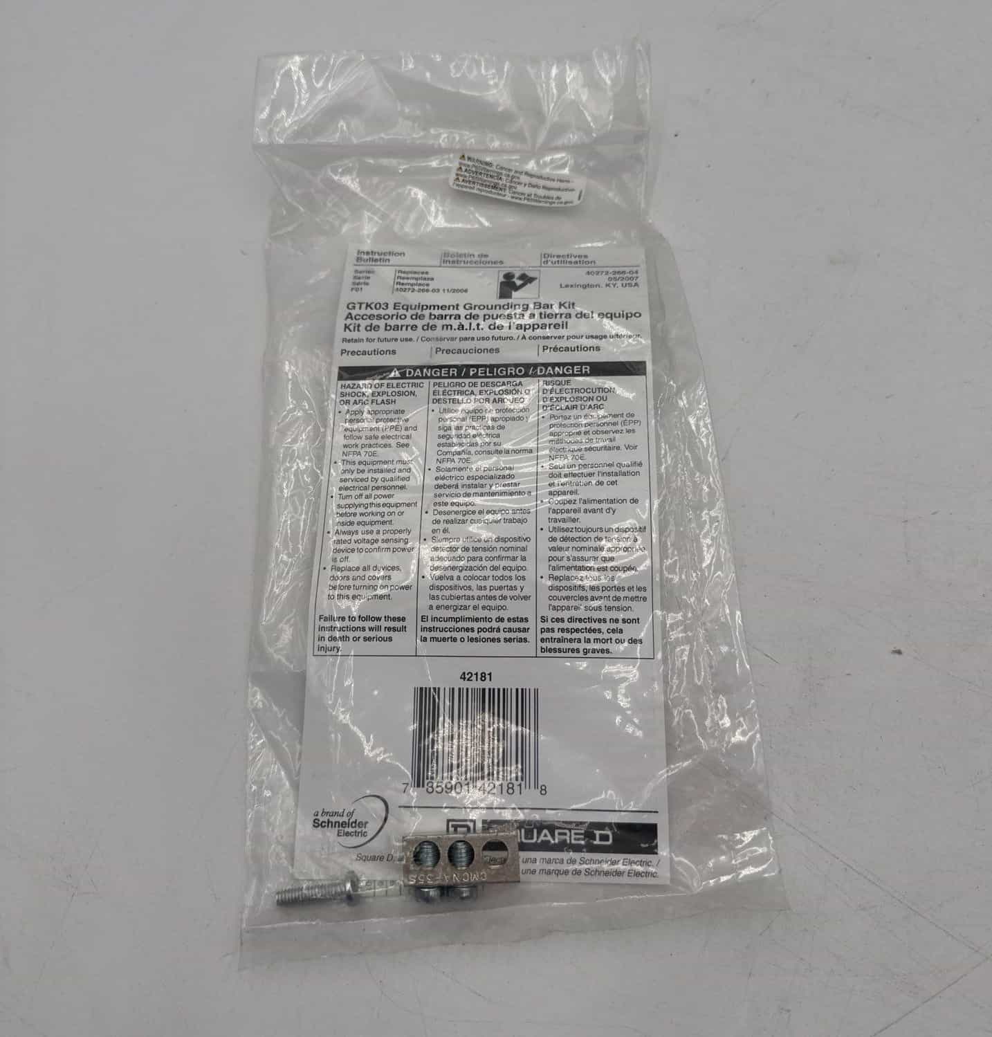 Square D GTK03 Circuit Breaker Accessory — image 1 of 4
