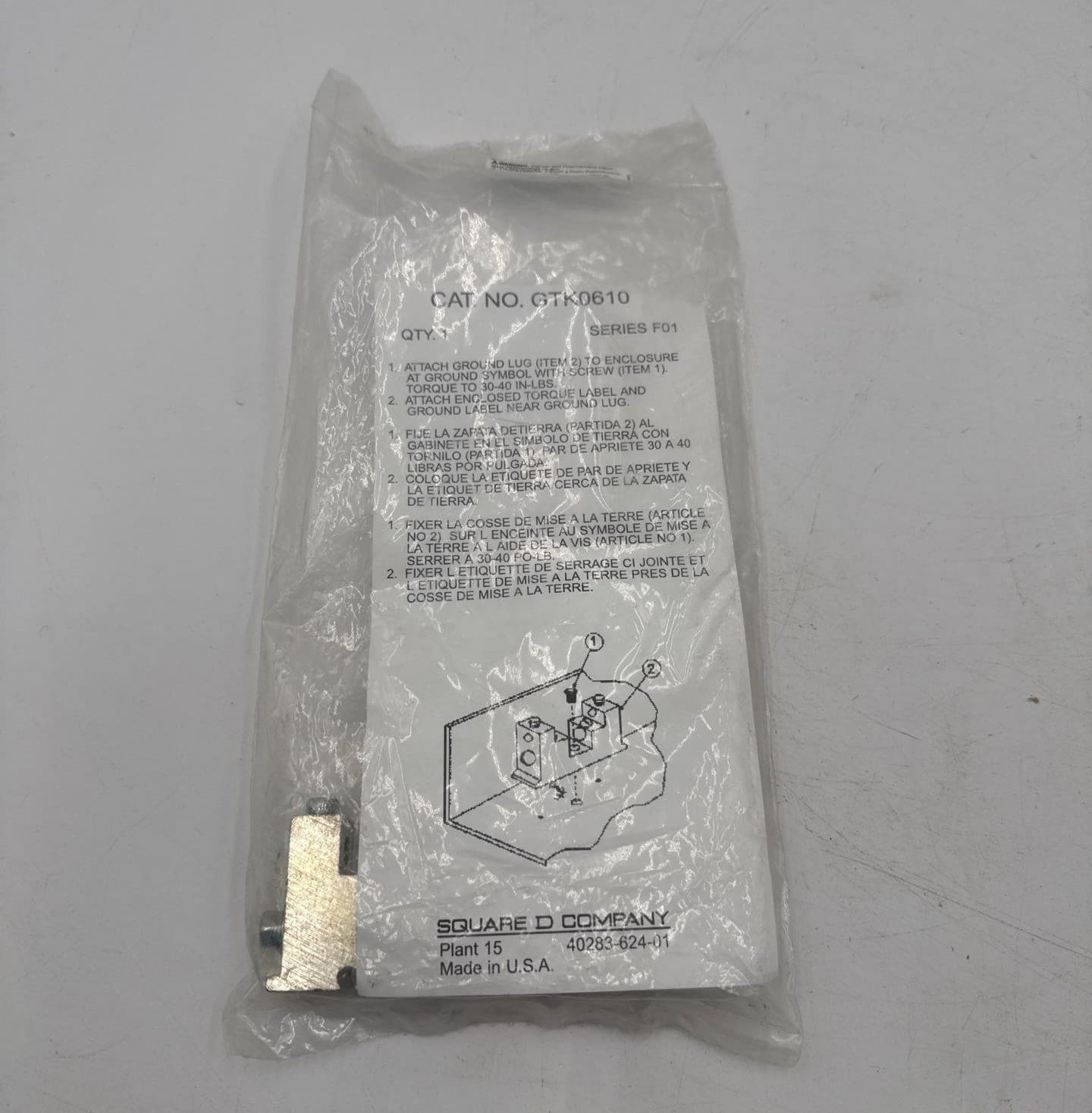 Square D GTK0610 Circuit Breaker Accessory — image 1 of 7