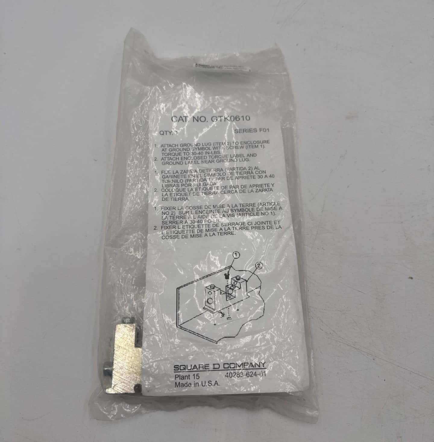 Square D GTK0610 Circuit Breaker Accessory — image 1 of 7
