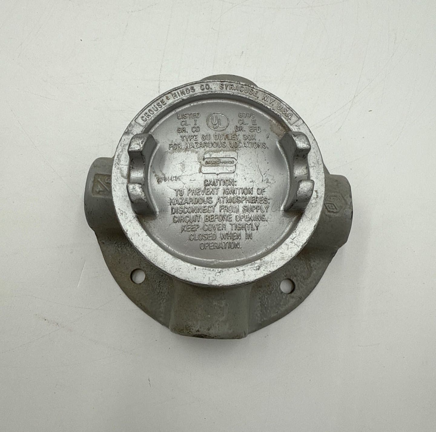 Crouse-Hinds GU Accessory — image 1 of 9