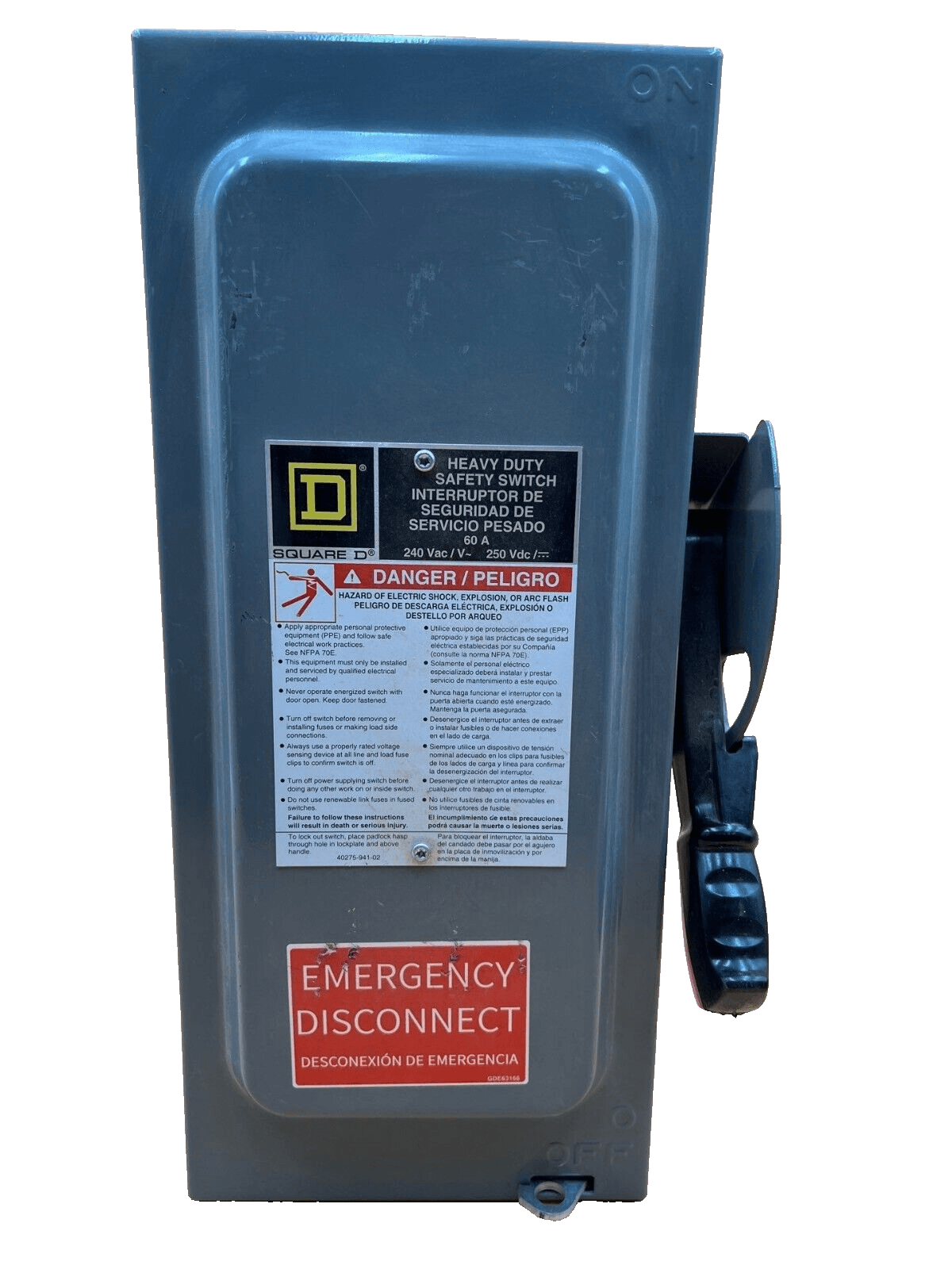 Square D H222N Disconnect — image 1 of 9