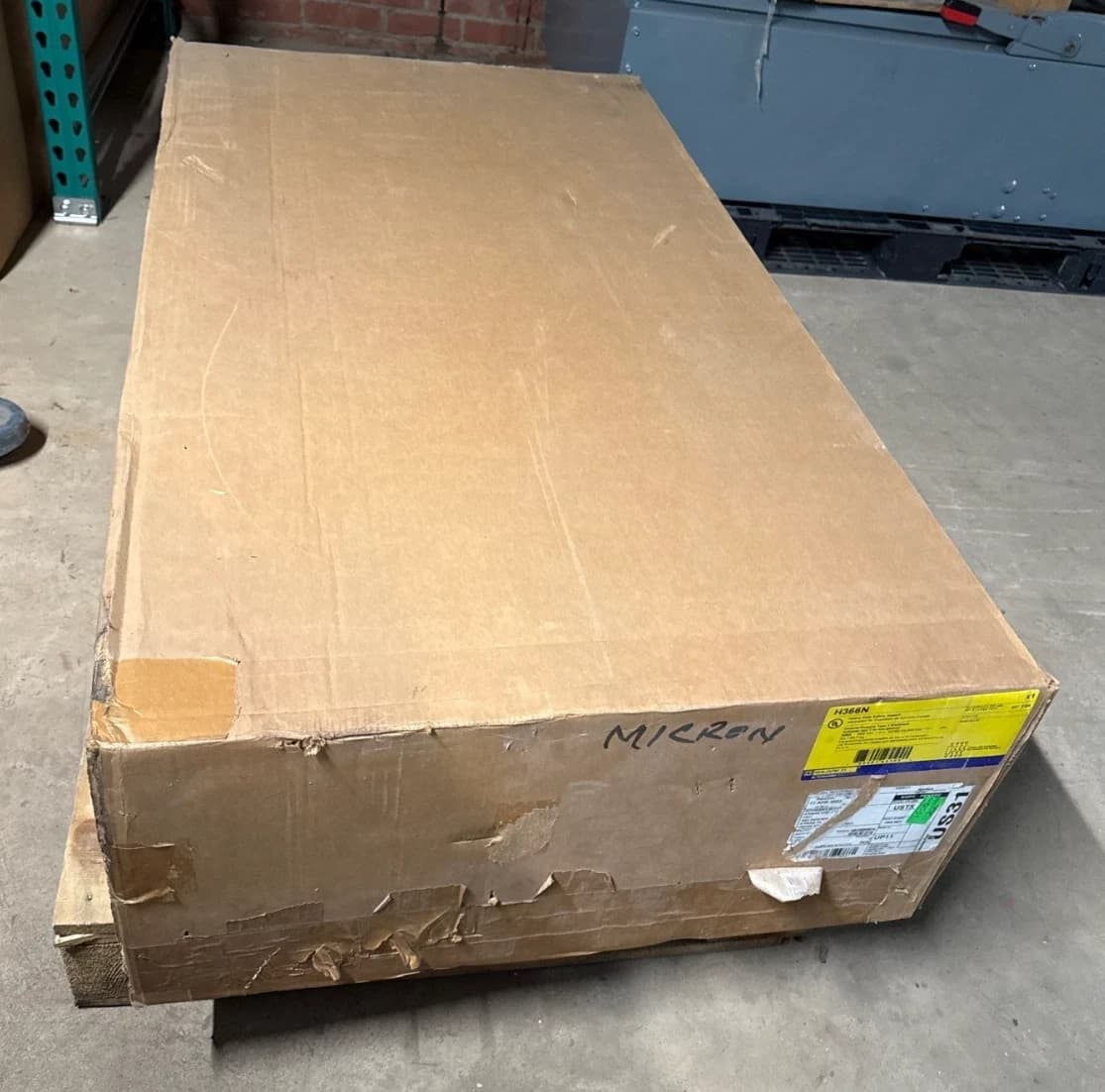 Square D H366N Safety Disconnect Switch 600A 3P 600V Indoor Encl 600 Amp 3 Pole – image 1